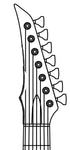 Custom 0.50" Guitar Template