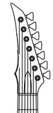 Custom 0.50" Guitar Template