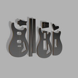 PRS Custom 22 Style Guitar Template MDF 0.50"
