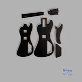 Gibson RD 79 Style Guitar Template MDF 0.50"