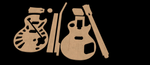 Gibson Les Paul 24.75" Guitar Template 0.50" MDF